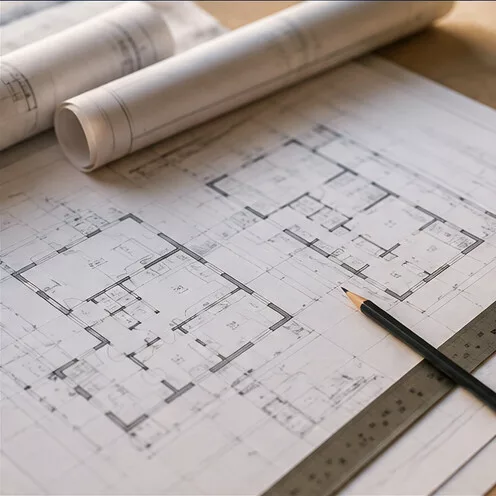 Architectural drawings and cost plans