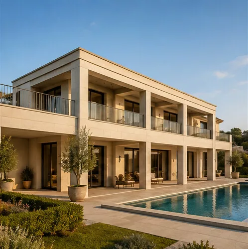 Contemporary custom family house