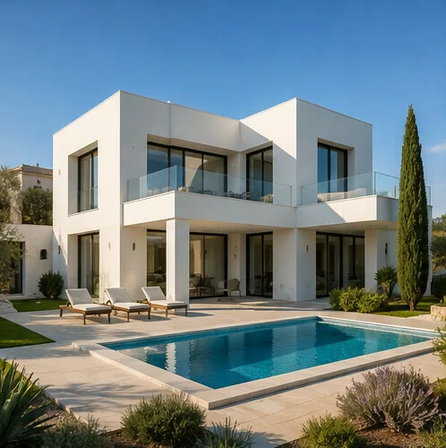 Modern architectural design in Cyprus