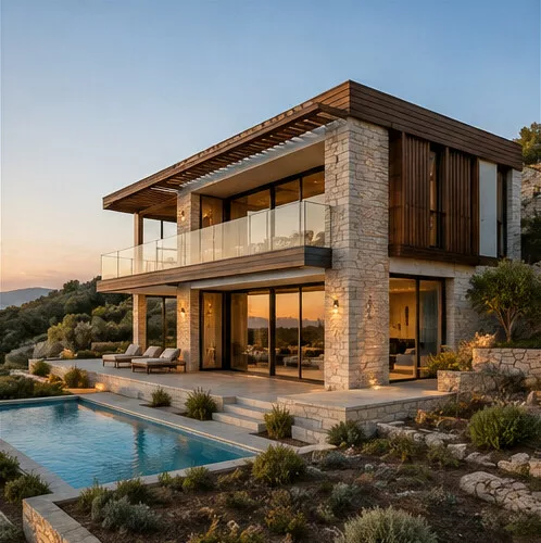 Completed turnkey Mediterranean property